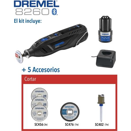 Pack Dremel 4250 multifonction 175W + 195 accessoires DREMEL