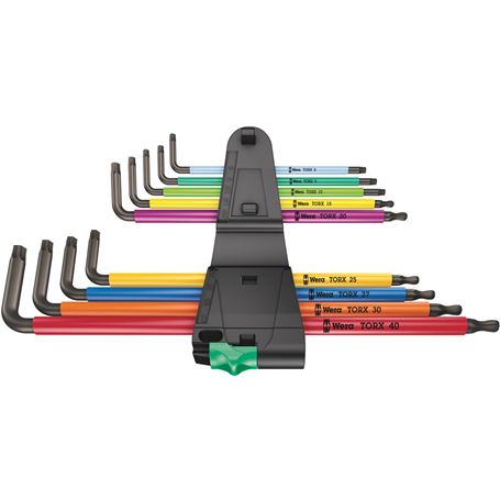 967-9-TX-XL-Multicolour-1-Juego-de-llaves-acodadas-TORX--version-larga-WER05024480001-Wera-2