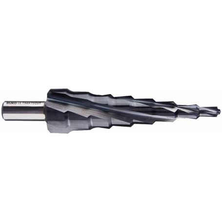 Brocas-escalonadas-HSS-Runa-TEC-de-ranura-helicoidal-con-punta-Turbo-Ultimatecut-60-120-x-105-(7-pasos)-Ruko-1