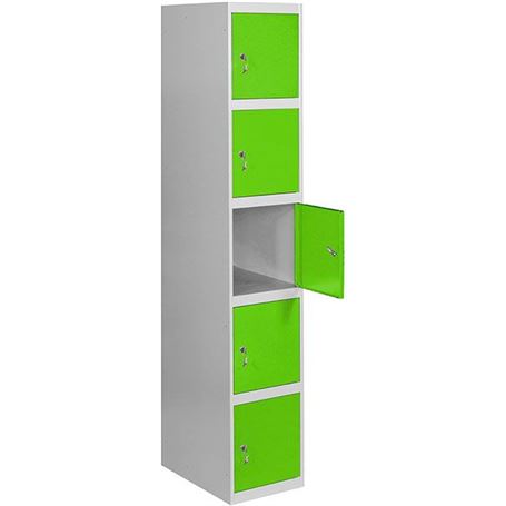 SimonRack-98333W1540-SIMONLOCKER-PROF.MON.-5-DOORS-1-5-400-GR-VE-0