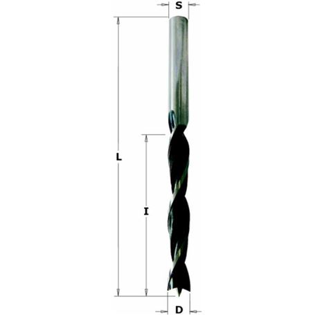 Broca-helicoidal-hs-Z2-D-4x43x75-DX-CMT-1