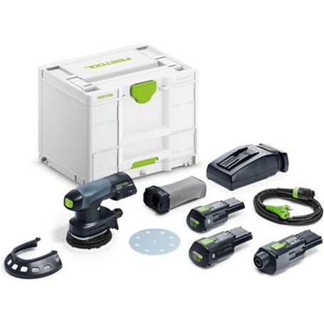 Lijadora excéntrica a batería ETSC 125 3.0 I-Set - 578142 - Festool