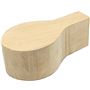 Madera de tilo para cabezas de cucharas 140 x 75 x 50 mm