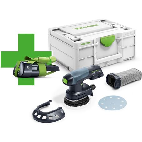 Lijadora excéntrica a batería ETSC 125-Basic-ERGO - 577030 - Festool