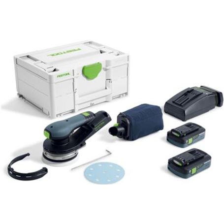 Lijadora excéntrica a batería ETSC 2 125 4.0 I-Plus - 577736 - Festool