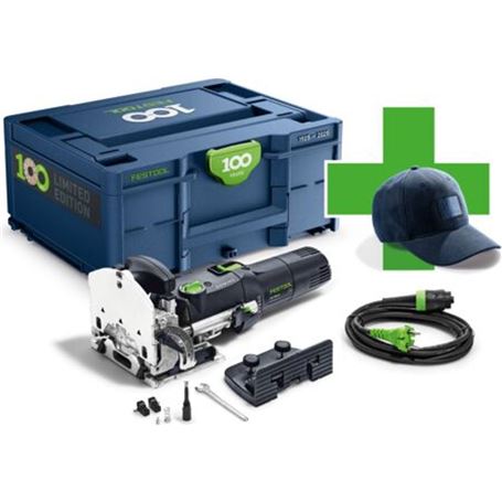 Fresadora de espiga 100 anos DOMINO DF 500 Q-Plus 100Y Limited Edition - 578239 - Festool