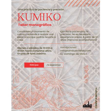 Taller monográfico de Kumiko - Yoko Yoko Creations