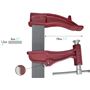 APRIETO PIHER XXL-80 cm. Piher