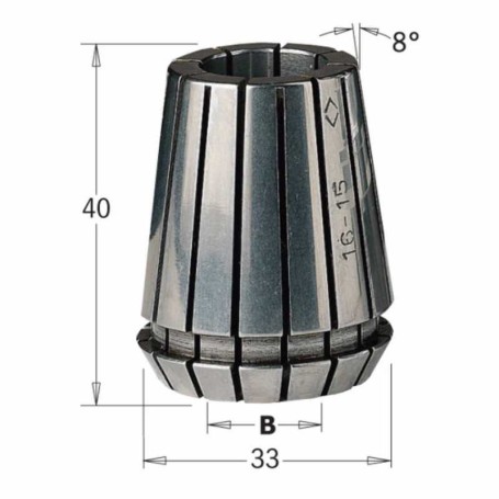 Pinza elástica ER32 D:16mm (5/8) CMT