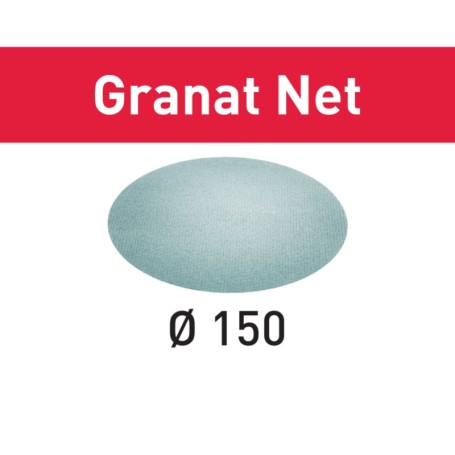 Abrasivo de malla STF D150 P100 GR NET/50 Granat Net - 203304 - Festool