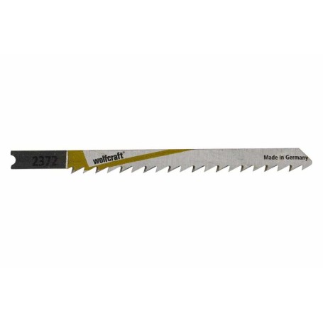 2 hojas de sierra de calar HCS L 100 mm. vástago en U 2372000 Wolfcraft
