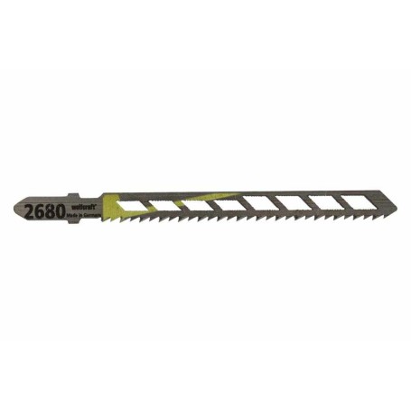 2 hojas de sierra de calar HCS L 100 mm. vástago en T 2680000 Wolfcraft