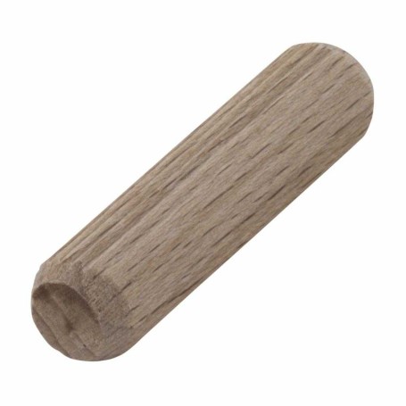 30 espigas corrugadas de haya de  9,5x40mm Wolfcraft