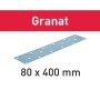Hoja de lijar STF 80x400 P180 GR/50 Granat - 497162 - Festool