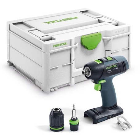 Taladro atornillador a batería T 18+3-Basic - 576448 - Festool