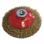 Osborn 0002512361 - Cepillo cónico de inox ondulado, tuerca M14, ø 0.30mm (100x10x20 )