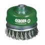 Osborn 0002608133 - Cepillo taza acero de alambre trenzado, tuerca M14, ø 0.35mm (80x(25+25)