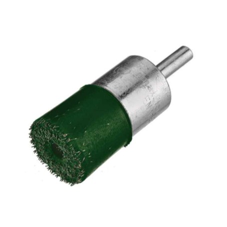 Osborn 0002930902 - Cepillo pincel acero latonado encapsulado con vástago de 6mm, ø 0.30mm