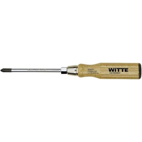 WITTE-96601-Destornillador-Phillips-punta-negra-con-mango-de-madera-PH1x85--1