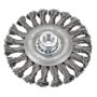 Osborn 0402631351 - Cepillo circular inox de alambre trenzado, tuerca M14 ø115mm, ø0.50m