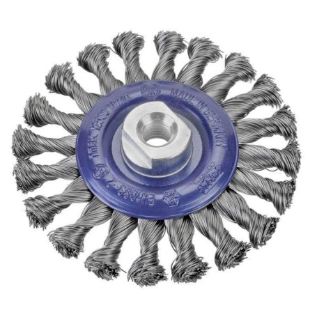 Osborn 0402653151 - Cepillo circular acero de alambre trenzado, tuerca M14 ø178mm, ø0.50