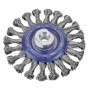 Osborn 0402653151 - Cepillo circular acero de alambre trenzado, tuerca M14 ø178mm, ø0.50
