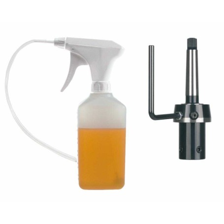 Soporte para brocas huecas Weldon (3/4) CM3 (+Botella 108101) Ruko