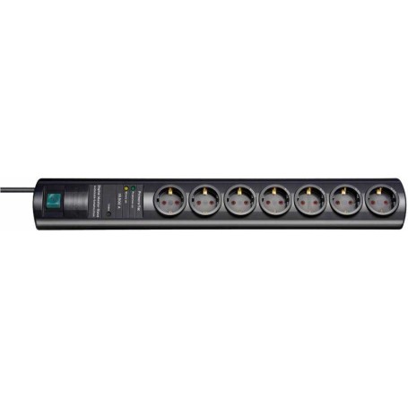 Base de tomas múltiples Primera-Tec con función digital Master/Seguidor y protección 7 Brennenstuhl