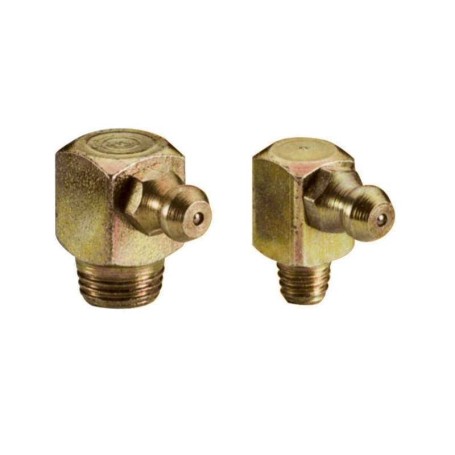 UMETA 1304575 - 100 engrasadores hidráulicos 90o auto-roscante 8x1 acero