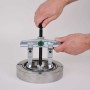 KUKKO 20-20 - Extractor de rodamientos universal de 2 patas (200x150mm)