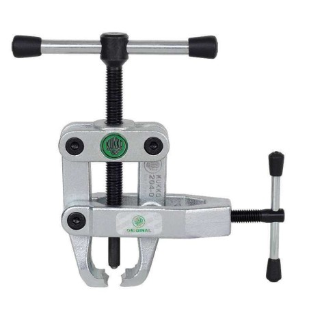 KUKKO 204-0 - Extractor de rodamientos de 2 patas con abrazadera lateral (50x70mm)