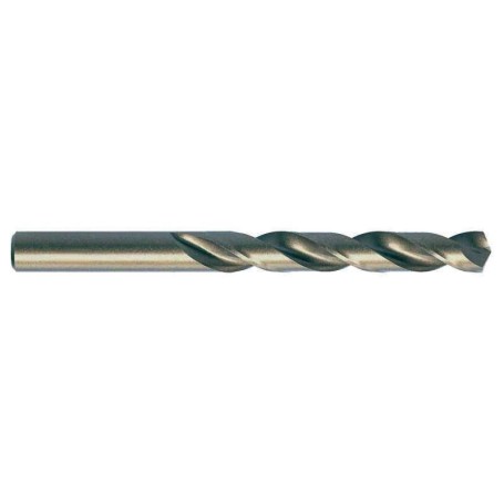 RUKO 215029 - Pack de 10 brocas helicoidales DIN 338 tipo N HSS-Co 5 Cobalto rectificada con autocen