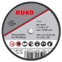 RUKO 216108-2 - Pack de 25 discos de corte 100 x 2mm