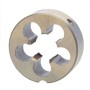 RUKO 237025 - Cojinete redondo M DIN EN 22568 HSS rectificado tipo B cerrado - Rosca M 2,5