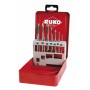 Juego machos máquina M DIN 371 / 376 HSS rectificados tipo B Ruko