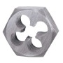 RUKO 267614 - Cojinete hexagonal G DIN 382 HSS rectificado. Rosca G 1/4
