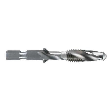 RUKO 270017 - Macho de roscar combinado HSS para máquinas, rectificado - Rosca M 6
