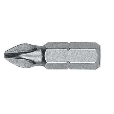 WITTE 27012 - Caja de 50 puntas Phillips STANDARD guía 1/4 corta (PH2x32mm)