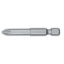 WITTE 27567 - Punta Pozidriv STANDARD guía 1/4 larga (PZ2x110)