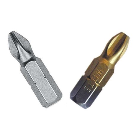 WITTE 327020 - 10 Puntas en blister perforado largo 25mm (PH1)