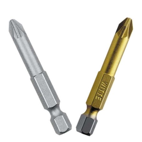 WITTE 427545 - 10 Puntas en cajita de plástico largo 50mm (PZ 1)
