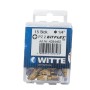 WITTE 427613 - 5 Puntas en cajita de plástico largo 25mm (PZ 3 DIAMOND)