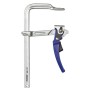 TURNUS 472H0250-120 Tornillo de apriete con palanca de acción rápida tipo grip 250x120mm Riel 22x10,