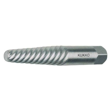 KUKKO 49-02 - extractor de tornillos con estriado ancho (6-8mm)