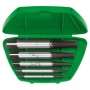 KUKKO 49-5 - extractor de tornillos con estriado fino (14-18mm)