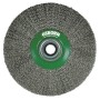Osborn 9902566362 - Cepillo circular acero alambre ondulado, agujero multieje ø0.20mm (200x32x
