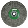 Osborn 9902576363 - Cepillo circular acero alambre ondulado, agujero multieje ø0.50mm (250x28x