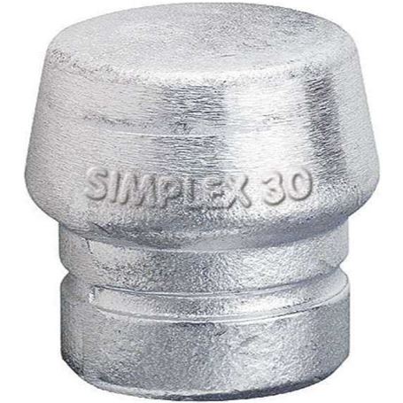 HALDER-3209-060-Boca-de-recambio-metal-blando-plata-Simplex-60mm-1