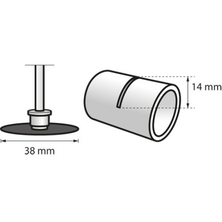 DREMEL® EZ SpeedClic: kit de 5 unidades de discos de corte para metal. - DRM2615S456JC