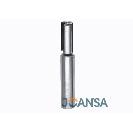 Fresa Recta Diamante (PCD) Diámetro: 12 mm - Largo corte: 25 mm - Mango: 12 mm - Z: 2 Joansa